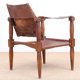 Fauteuils Safari en hêtre 1940s