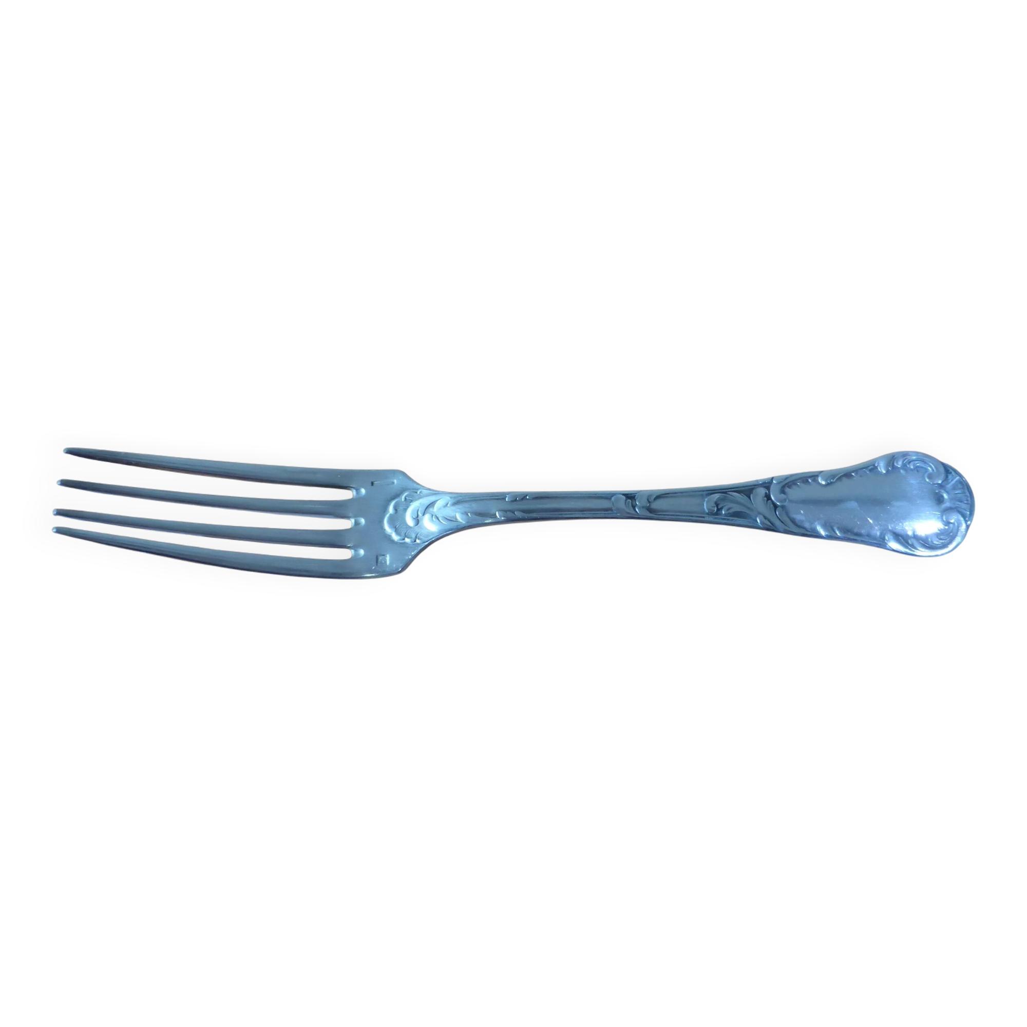 Christofle silver plated fork 240556