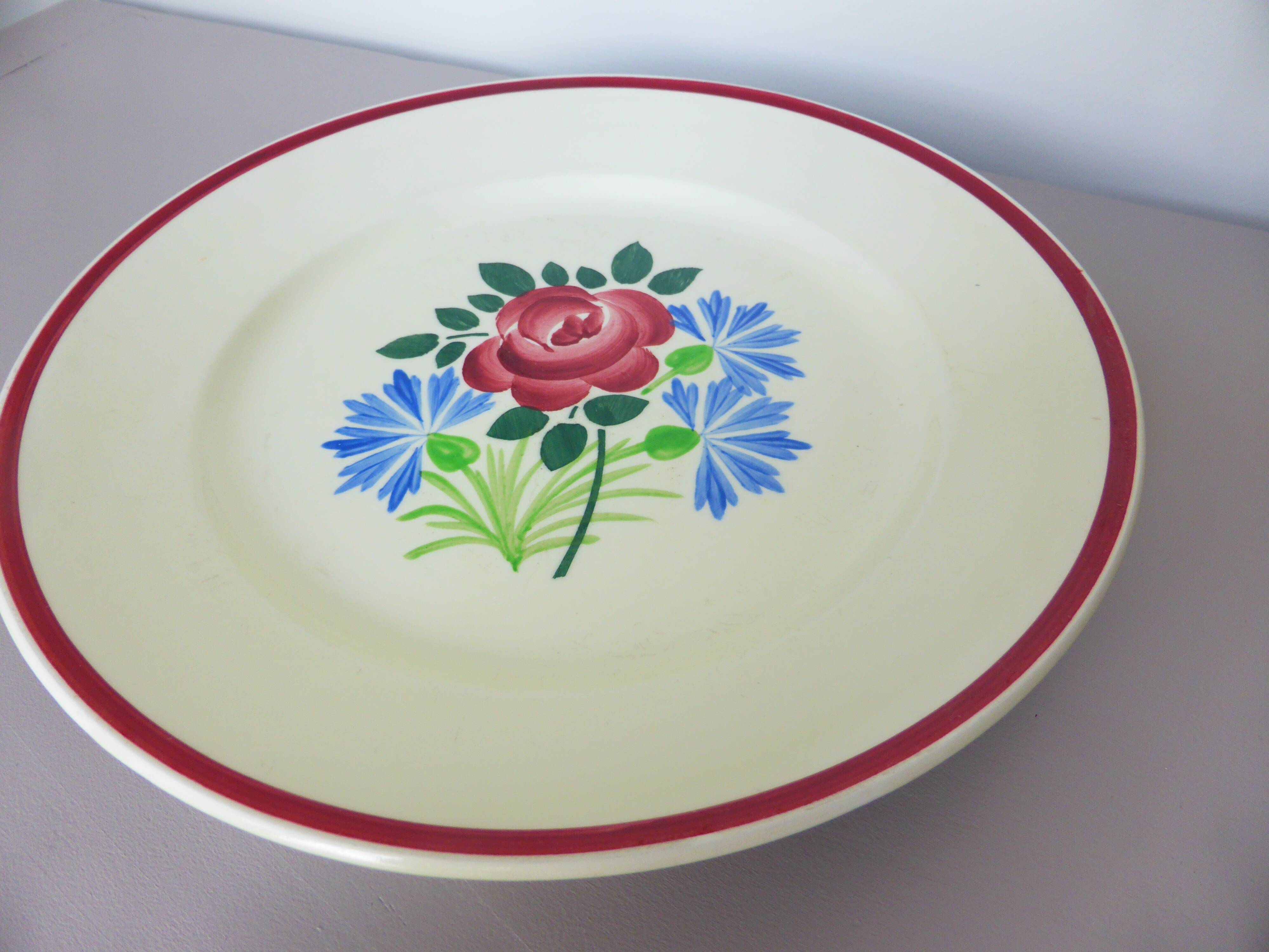 HBCM round serving dish, Gisèle model 2008147
