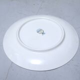 Six 70s Flower Dessert Plates