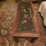 Antique Chinese lacquered coffee table