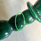Pair of ceramic candle holders