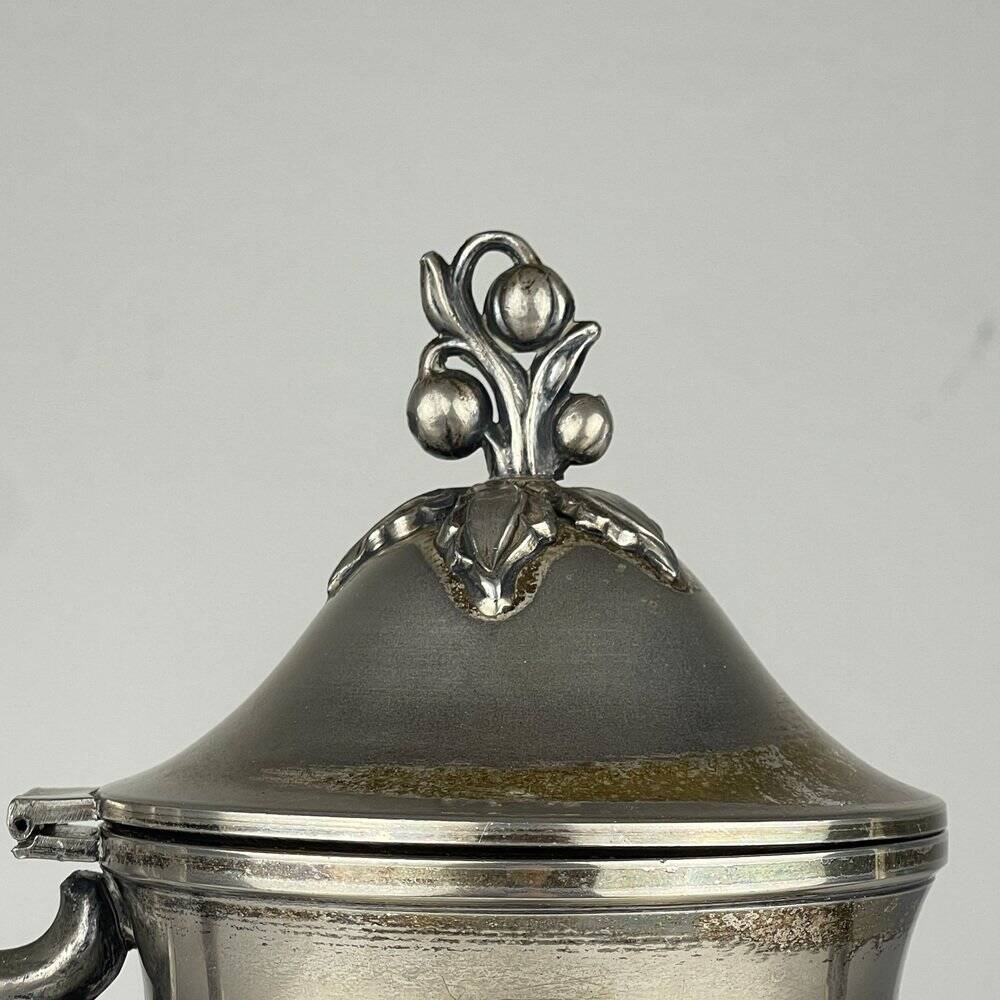 Copper and silver teapot by Theodore B. Starr, USA, 1890s.