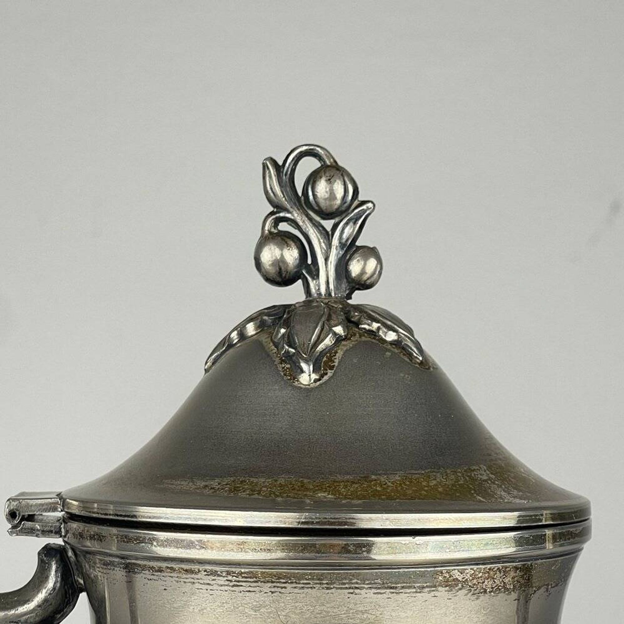 Copper and silver teapot by Theodore B. Starr, USA, 1890s.