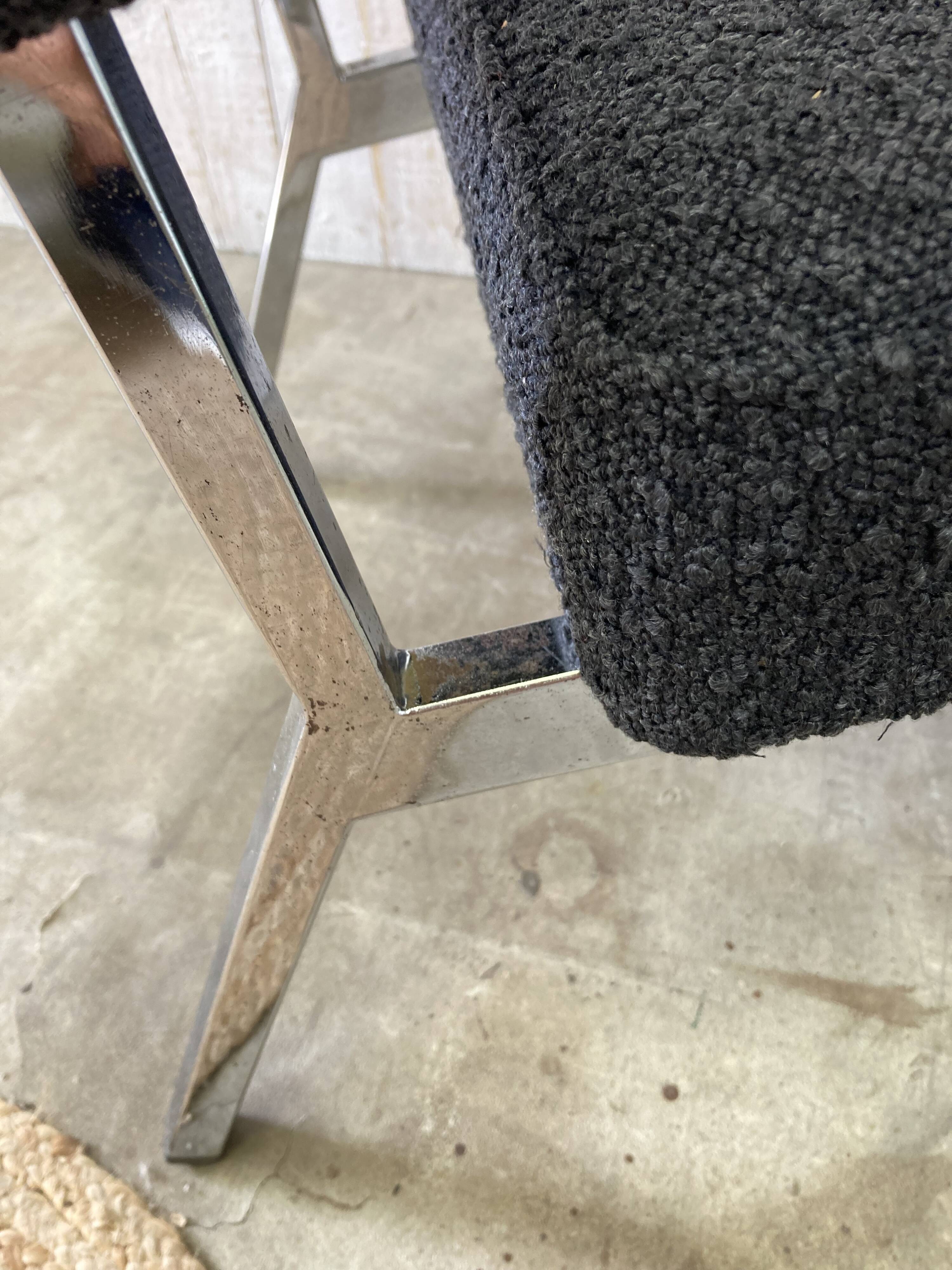 Modernist fireside chair