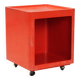 Meuble Valletto Quadro en plastique rouge