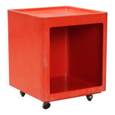 Meuble Valletto Quadro en plastique rouge