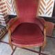 Louis XVI style bergère armchair