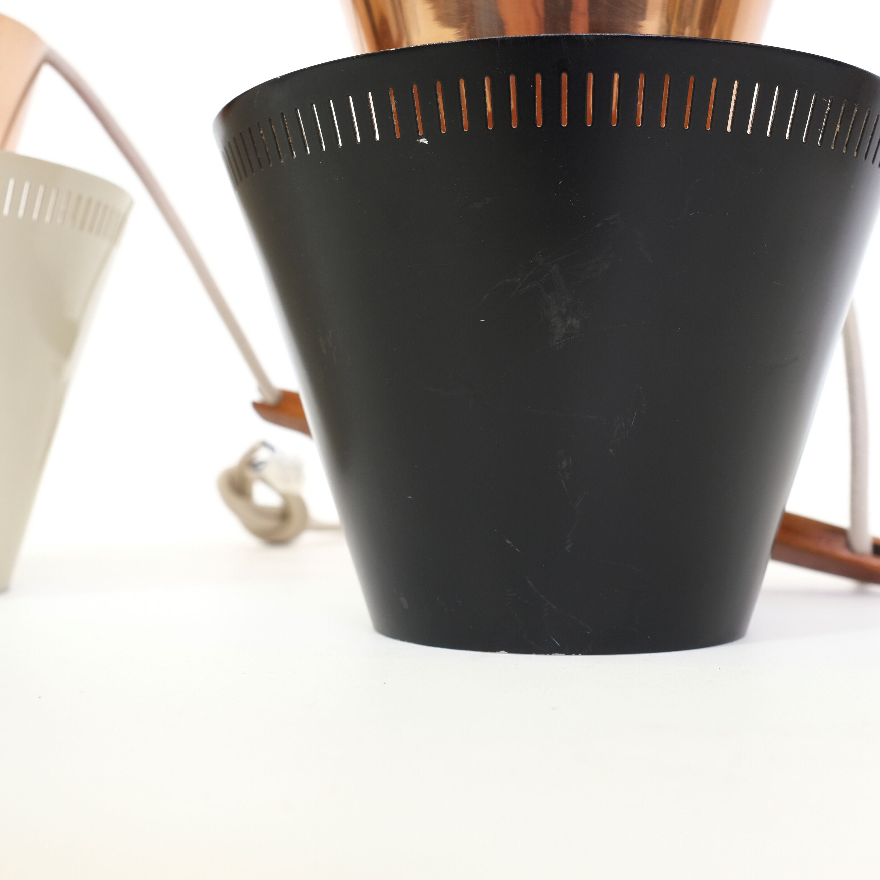 Two-light pendant light of Svend Aage Holm Sorensen, 1950s