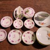 Dinette ancienne en porcelaine