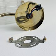 Vintage art deco skyscraper wall light
