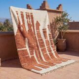 Berber Atlas Moroccan rug, handmade, size 150x250 cm.