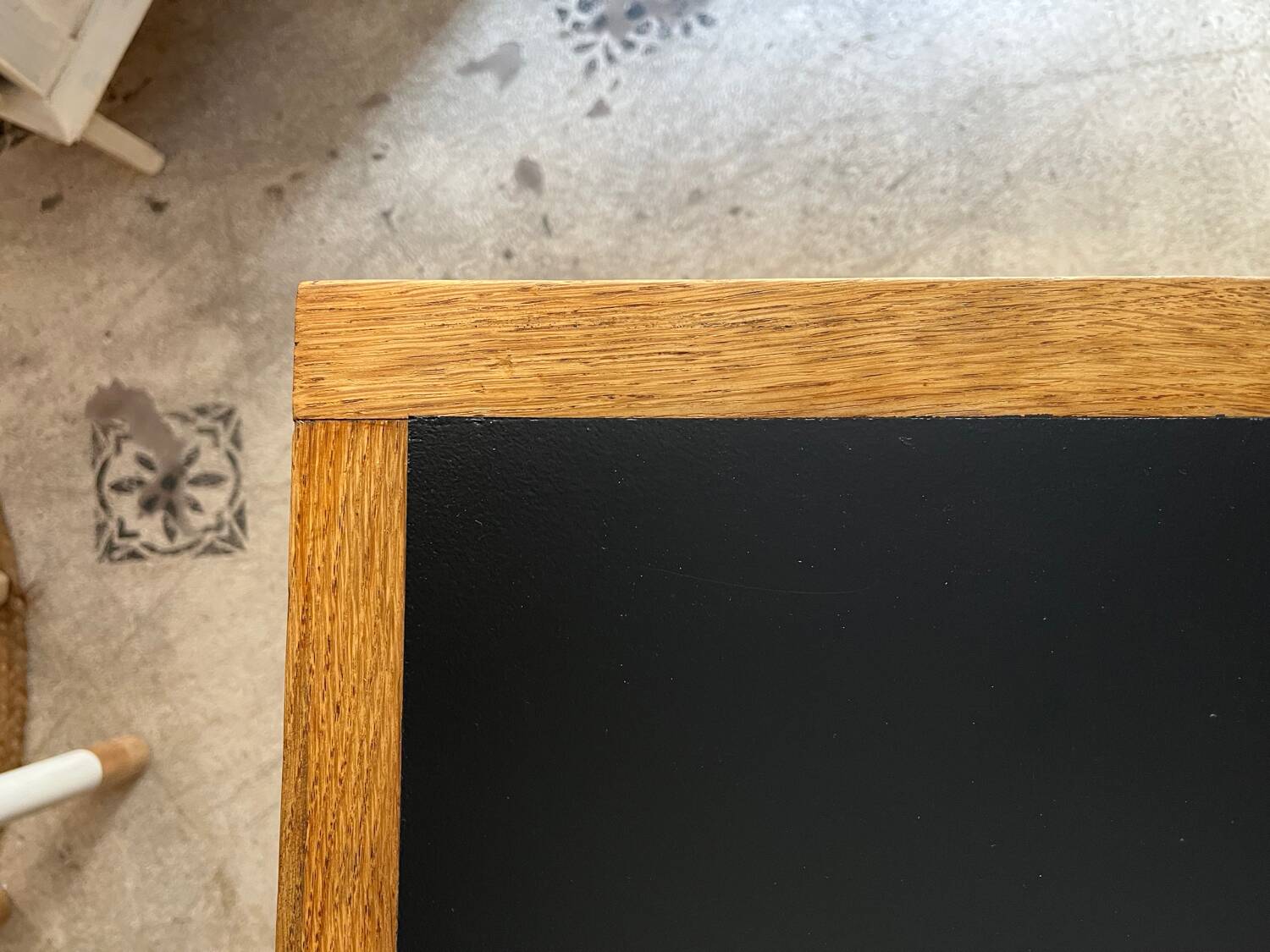 Commode Oscar bois et noir années 50-70 style scandinave