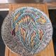 Fish plate Vallauris signed Borty, 1950s-60s