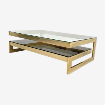 G shaped coffee table