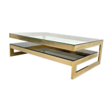 G shaped coffee table
