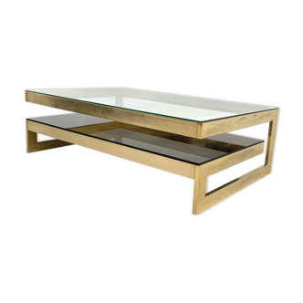 G shaped coffee table