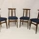 4 chaises année 60/70 M. Zieliński type 200/100B