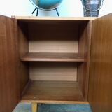 Sideboard - walnut - 50/60 - Scandinavian style - spindle feet