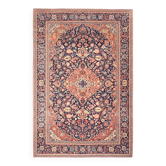 Persian Oriental Carpet Iran KASHAN Wool and Silk - Size: 1.32 X 2.00 Metres