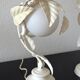 Vintage lampes des années 70 design florale