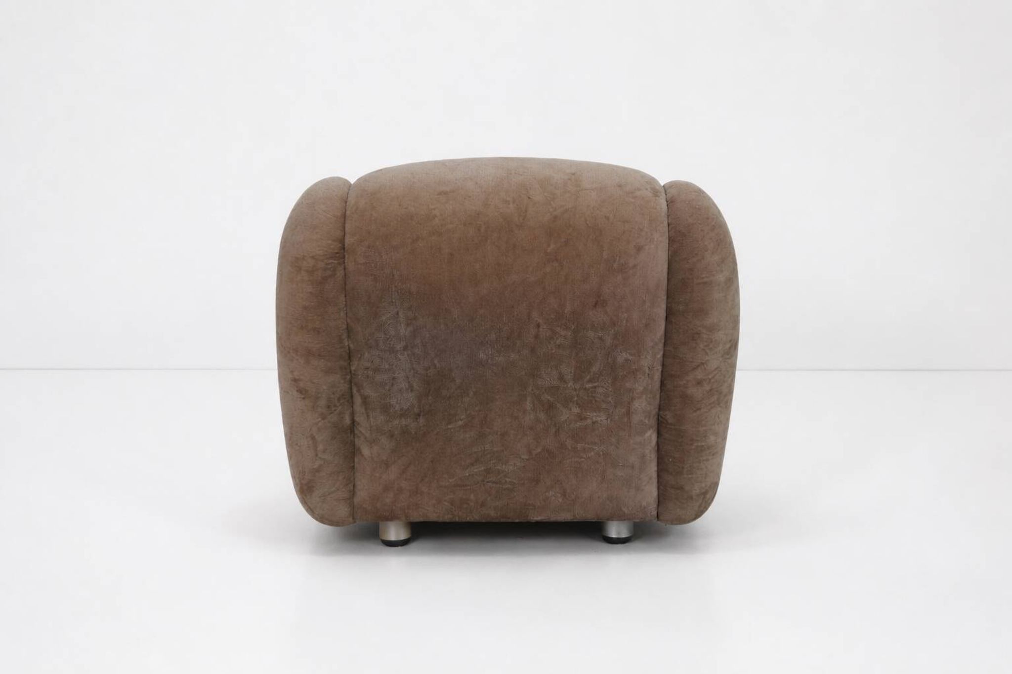Fauteuil sculptural vintage, Italie années 1970