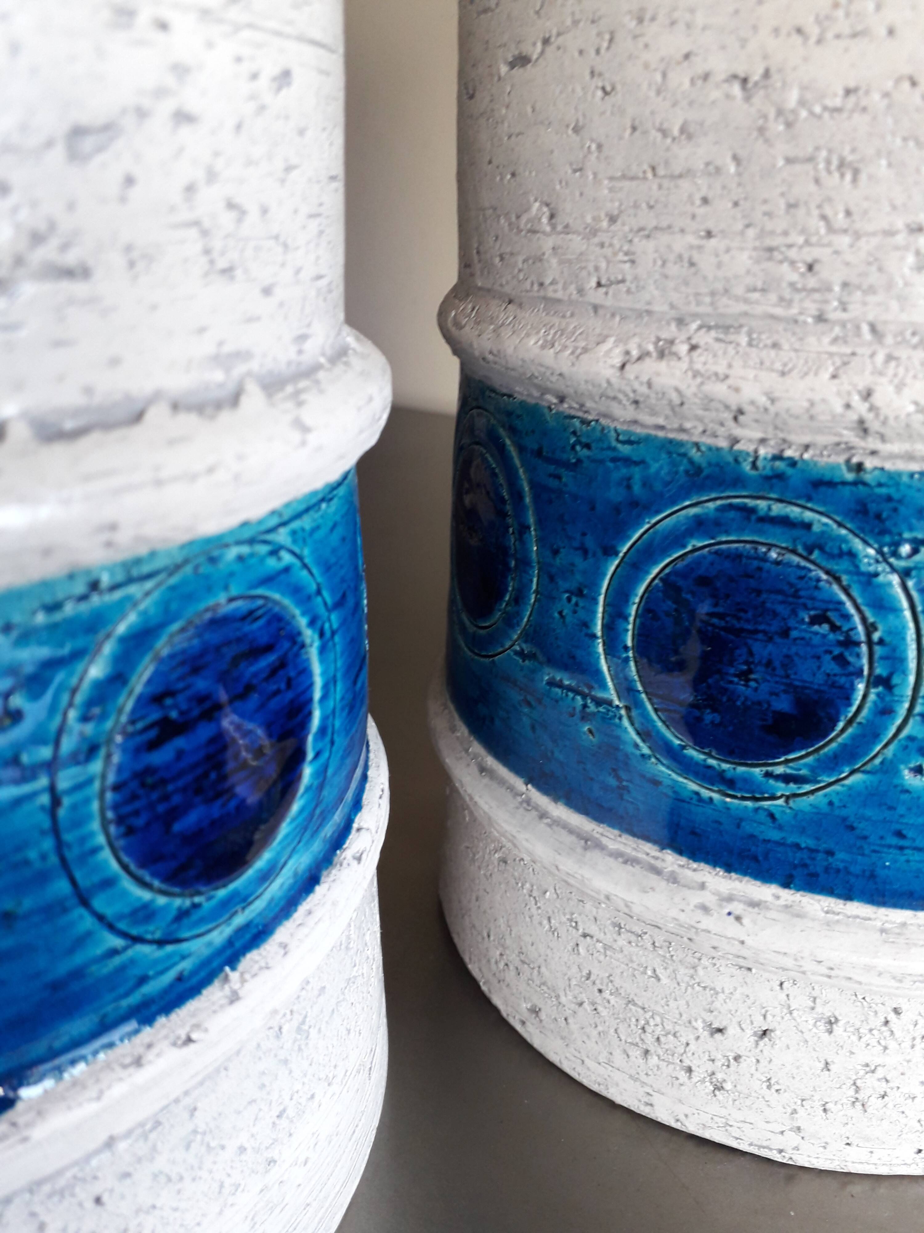 Pair of lamps by Aldo Londi for Bitossi