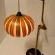 1960s Mid-Century Modern Sculptural Wooden and Veneer Floor Lamp