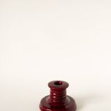 Ceramic candle holder, Bordeaux, Vallauris style, 1960