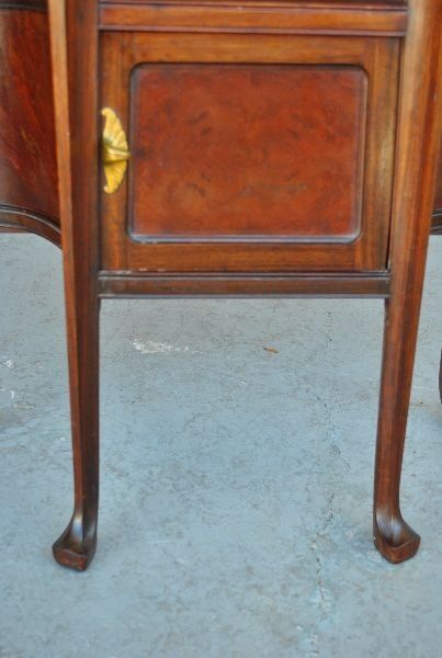 Pair of nightstands time 1900 Art nouveau