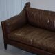 Contemporary leather sofa