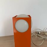 Orange Lamp Vintage Design Circa 1970 Space Age