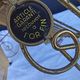 Range vinyl holders gilded with fine gold Erdécor production Escaut made in France