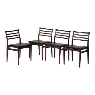 Dining Chairs by Erling Torvits for Sorø Stolfabrik, 1960s, Set of 4
