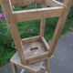 Laboratory workshop stool from the 50s/60s
