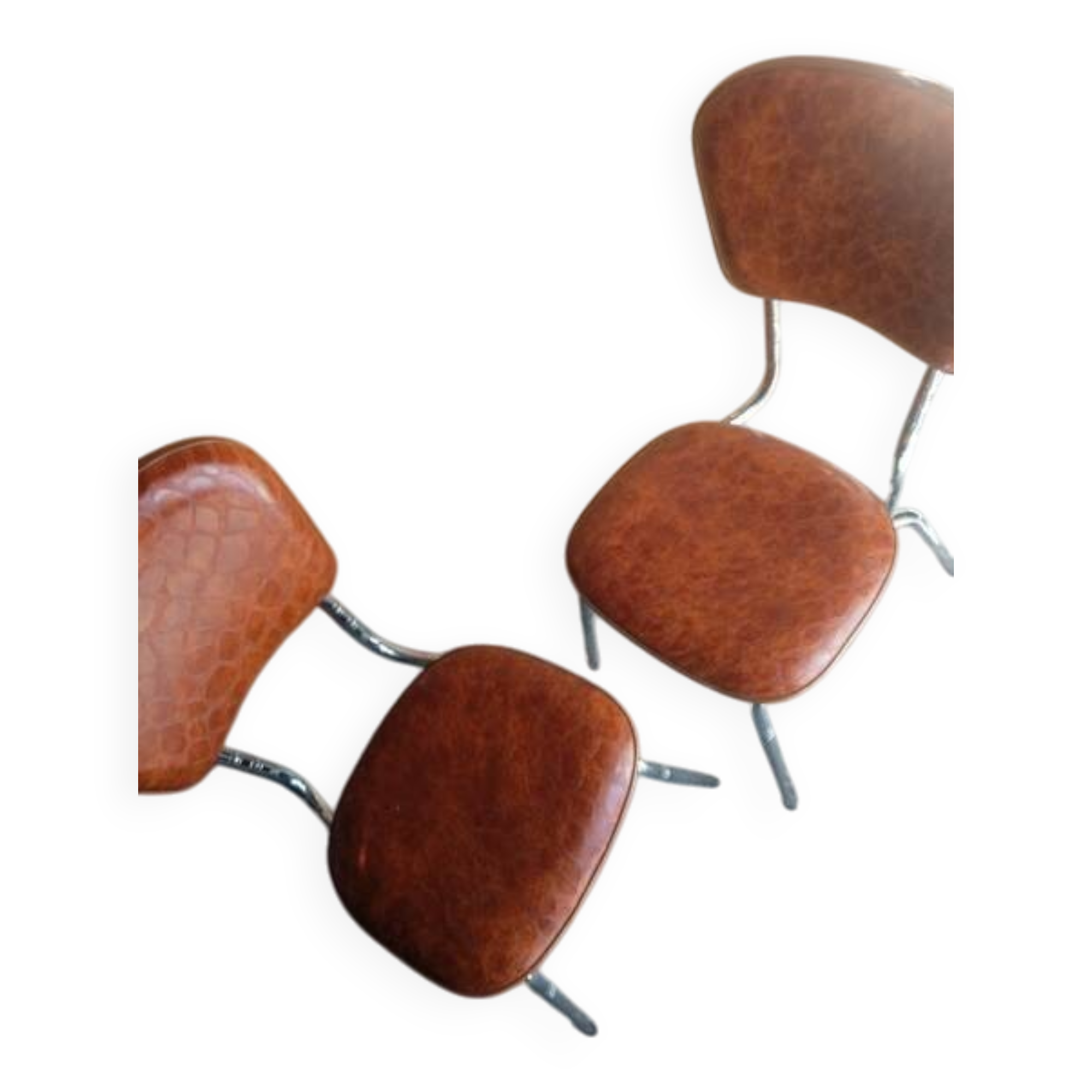 Pair of vintage design chairs from 1960