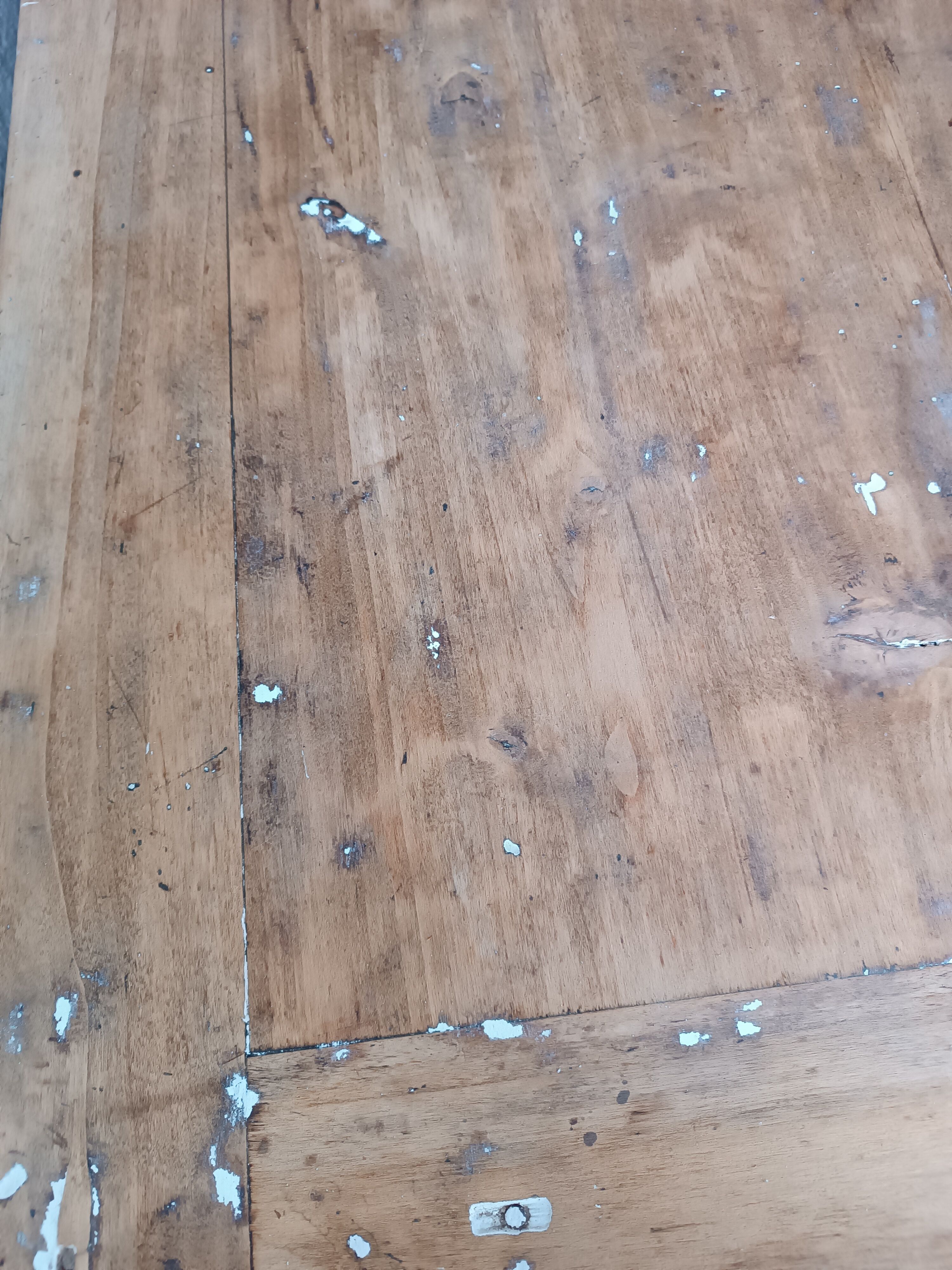 Antique patinated buffet