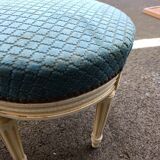 Stool footrest old style louis xvi