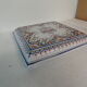 Dessous de plat faience rouen peint a la main decor floral