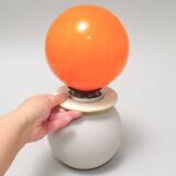Orange ball lamp from the 70s