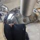 Italian design chrome vintage Space Age Gaetano Sciolari pendant lamp
