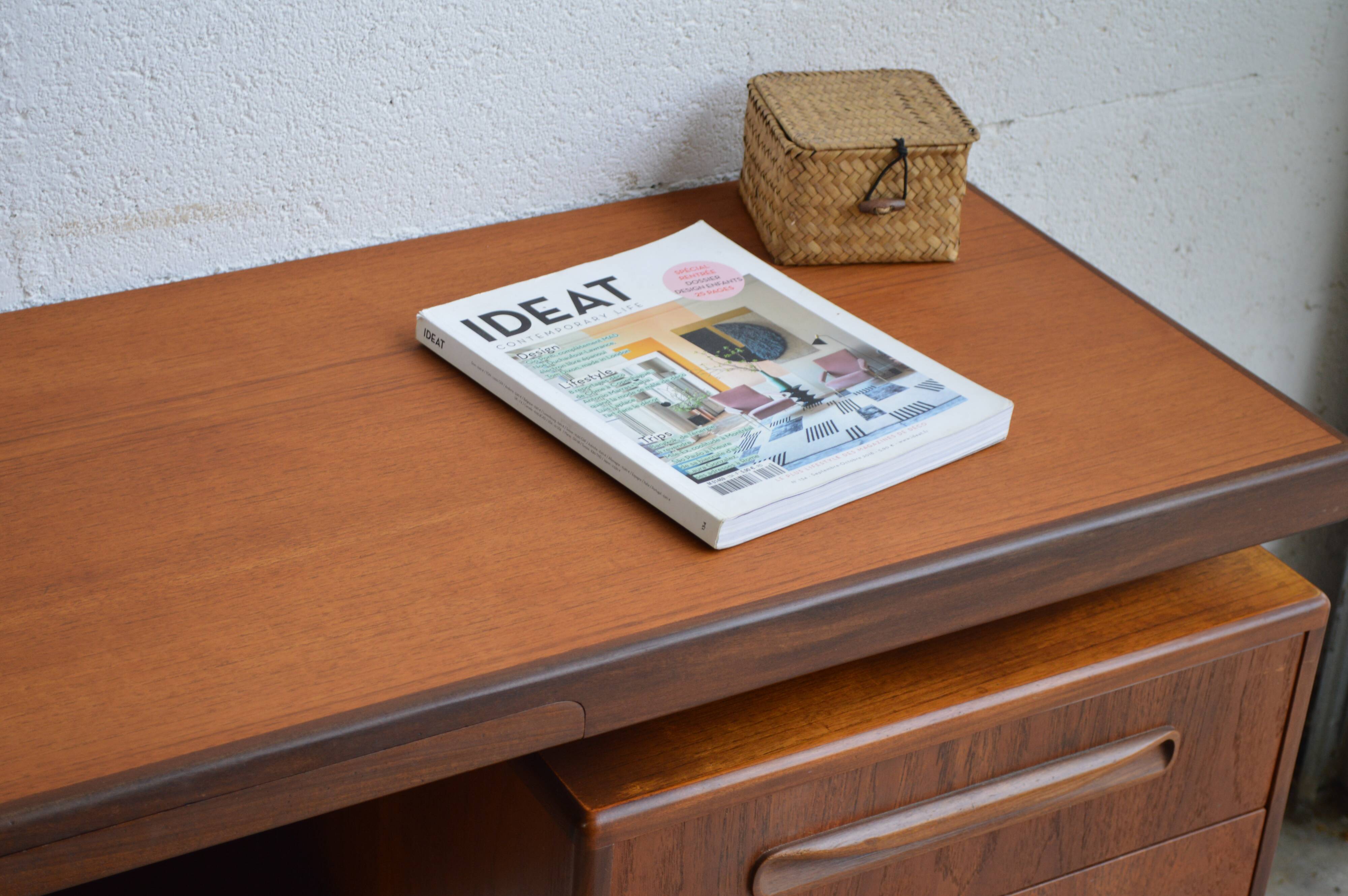 Teak desk by G-Plan 152 cm