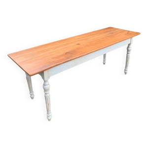 table de bistrot en merisier