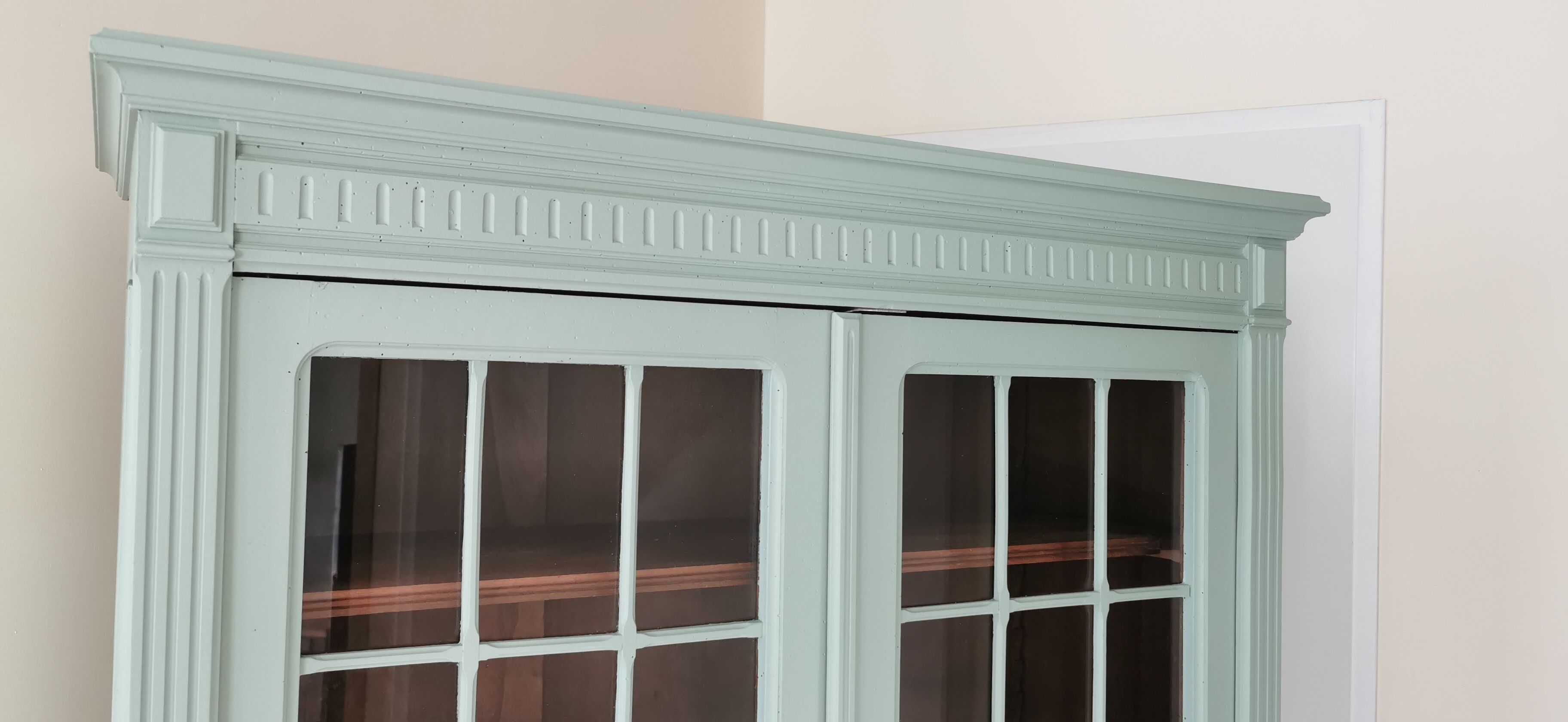 Parisian glass cabinet