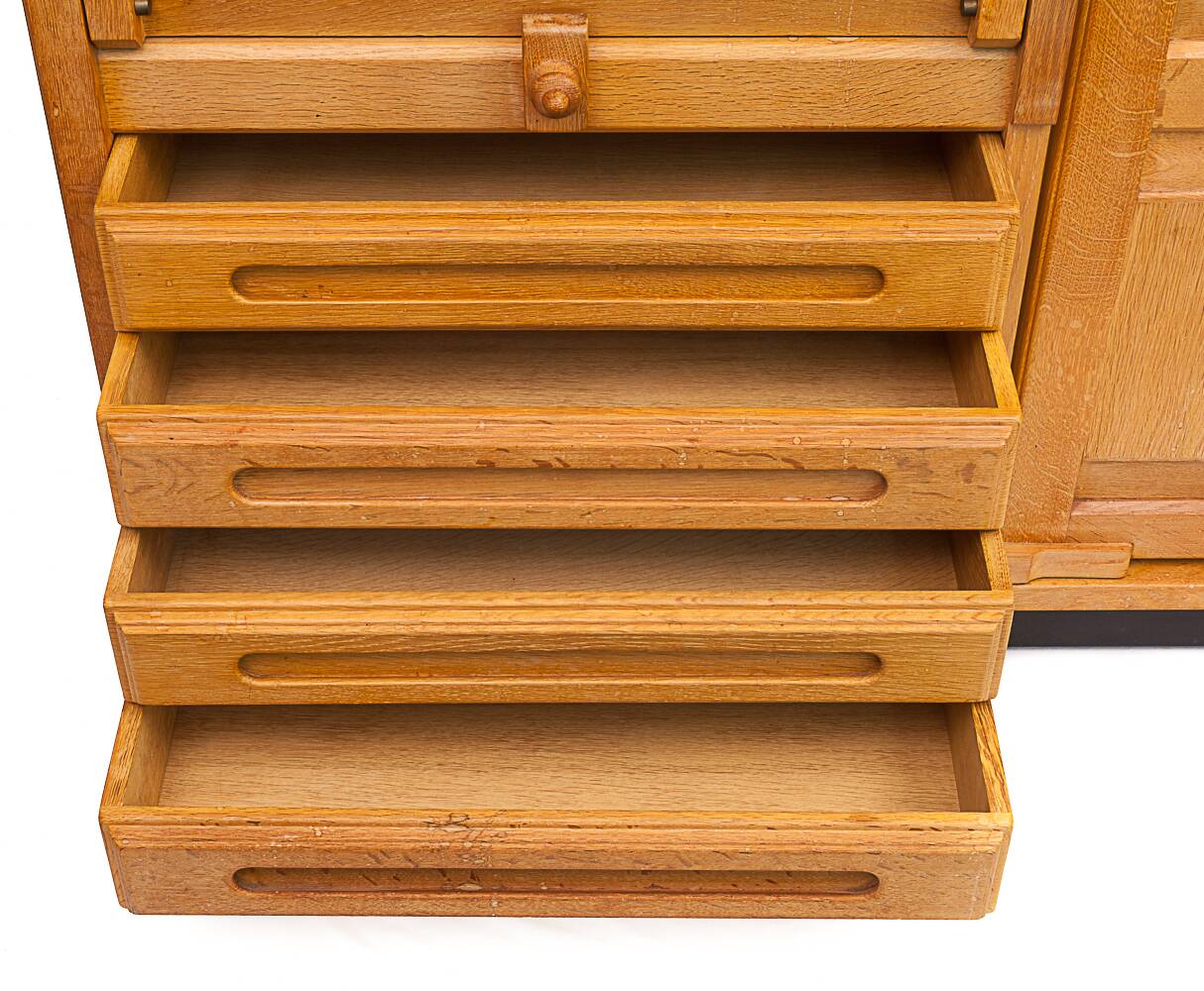 Pair of Guillerme and Chambron cabinets