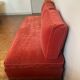 Vintage velvet daybed bench
