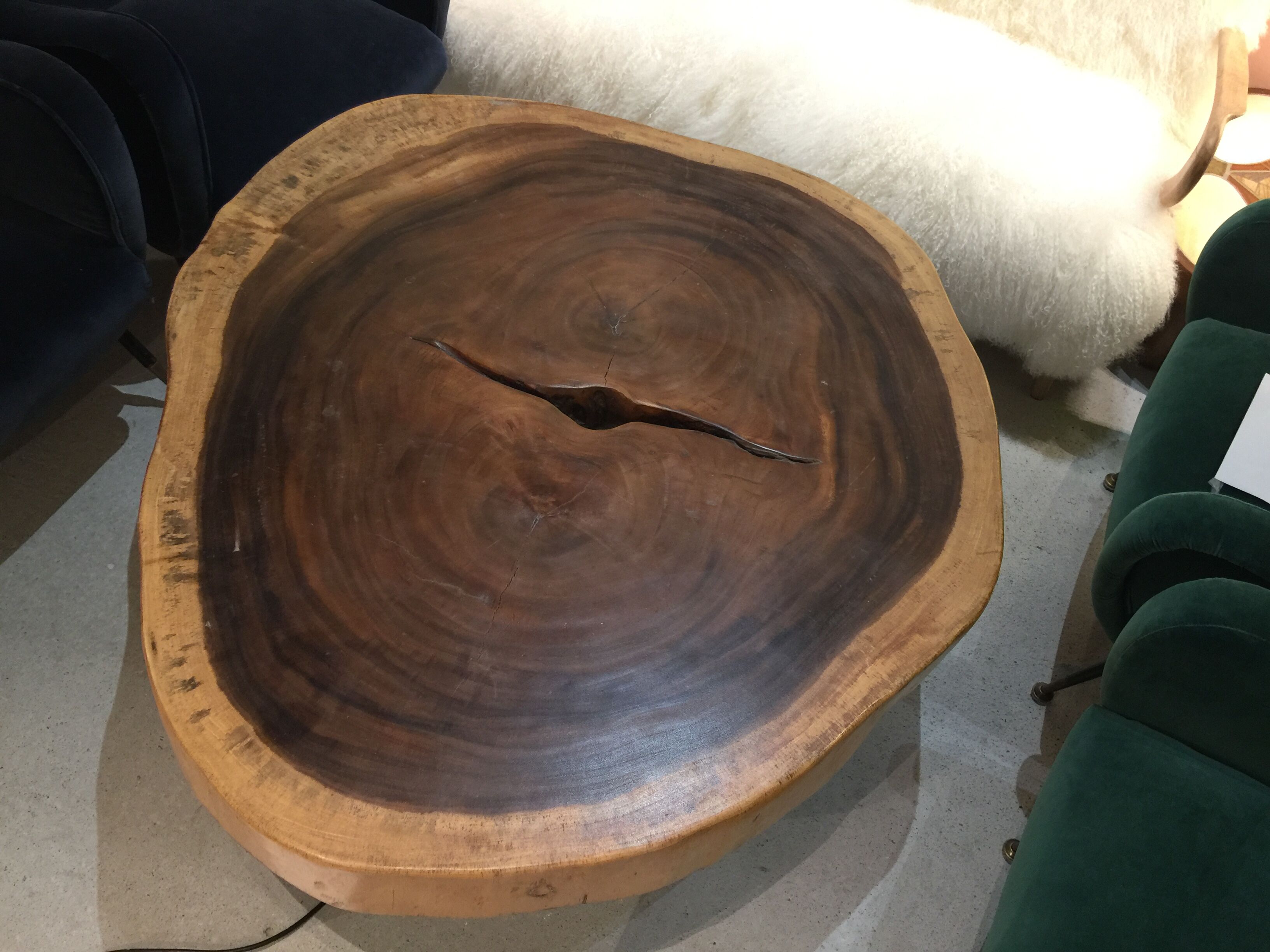 1960 wooden coffee table