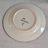 JP Quimper dessert plates