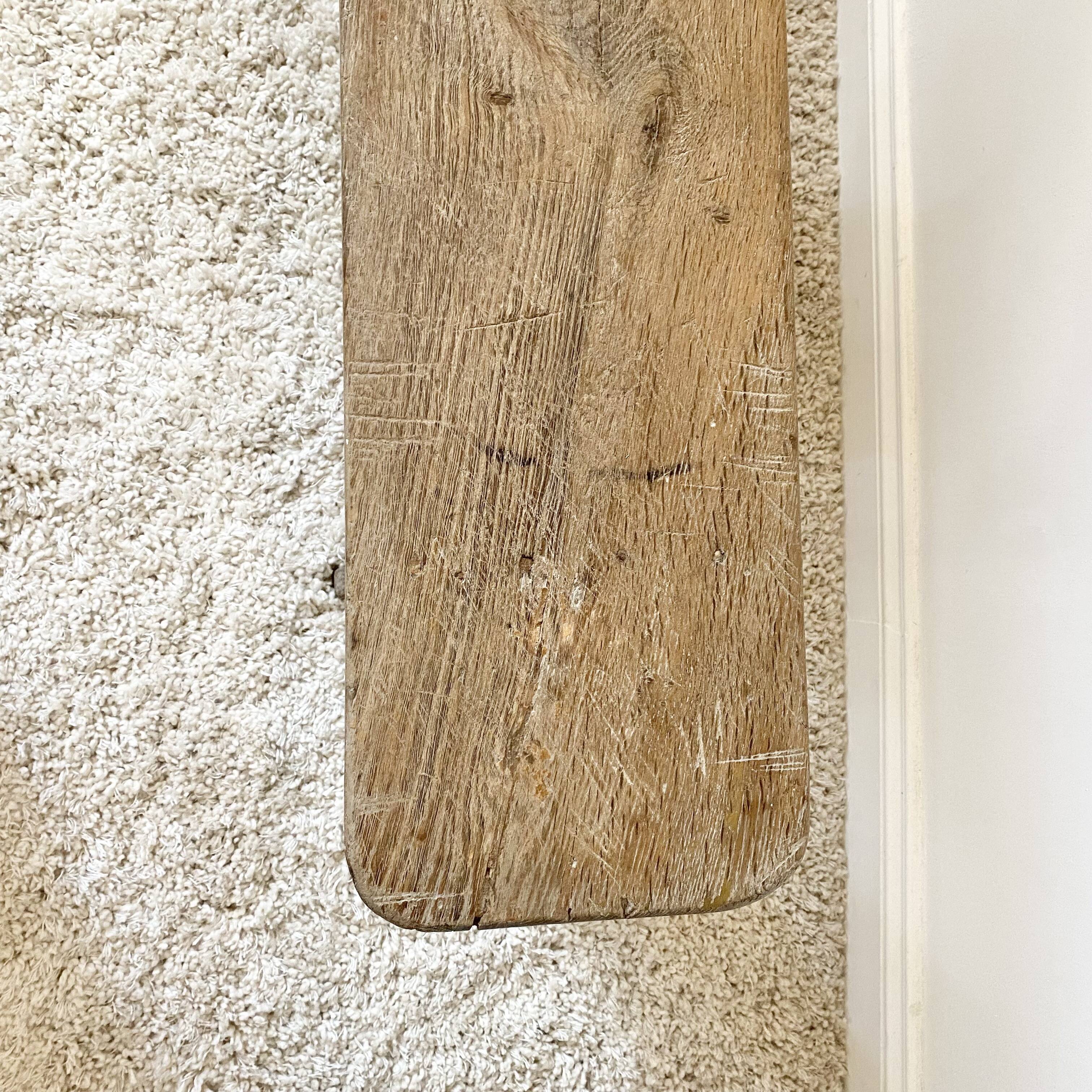 Brutalist farm bench