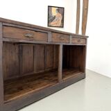 Solid Walnut Trade Counter